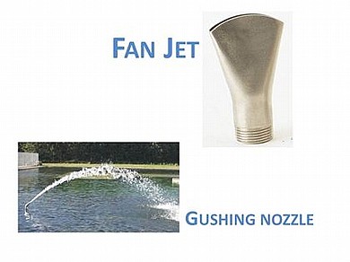 ג'ט מסך Fan Jets/Gushing nozzle אואזה OASE ג'ט מסך Fan Jets/Gushing nozzle אואזה OASE