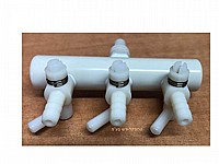 ברז מפצל מודולרי 3 יציאות לצינור אויר דגם AIR-VX3