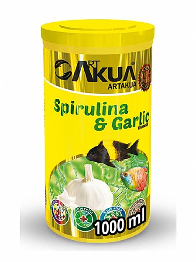���� ���� ��� ������� ������  1000 �"� Spirulina & Garlic �������� ARTAKUA
