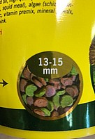 מזון טבליות לדגי קרקעית באקווריום ובריכת נוי 100 מ