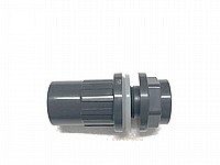 מעבר דופן BULKHEAD PVC קוטר 32 מ