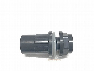 מעבר דופן BULKHEAD PVC קוטר 40 מ"מ אקווריום דגי נוי BH-040 מעבר דופן BULKHEAD PVC קוטר 40 מ"מ אקווריום דגי נוי BH-040