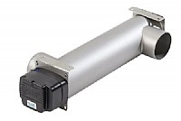 מערכת סינון UV נגד ירקת נירוסטה טבולה לבריכות נוי, אקווריומים, דגים ומזרקות OASE BITRON GRAVITY 55 C 55W