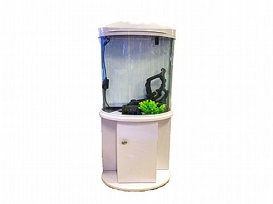 אקווריום 42 ליטר דגי נוי חצי עגול Sea Star BY-380H-W לבן אקווריום 42 ליטר דגי נוי חצי עגול Sea Star BY-380H-W לבן