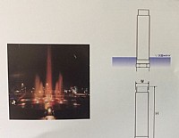ראש מזרקה ג'ט סילון ניקל הברגה