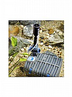 מערכת משולבת משאבה+מסנן+UV,לבריכות נוי ומזרקות 2500 ל