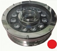 תאורת נירוסטה לד עגולה
