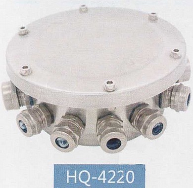 קופסאת חיבורים תת- מימית נירוסטה 12 יציאות HQ-4220 האוויקי HUIQI קופסאת חיבורים תת- מימית נירוסטה 12 יציאות HQ-4220 האוויקי HUIQI