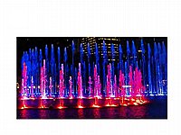 תאורת מזרקה לד עגולה לבריכות נוי גוון לבן דגם HQ4036-W האוויקי HUIQI