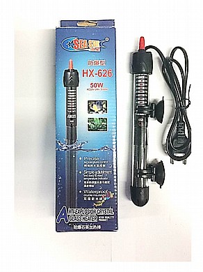 גוף חימום זכוכית מחוסמת לאקווריום HX-626-50W סי-סטאר SEA STAR גוף חימום זכוכית מחוסמת לאקווריום HX-626-50W סי-סטאר SEA STAR