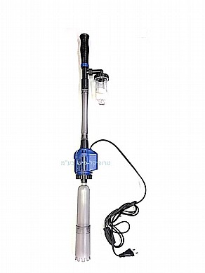 שואב רפש חשמלי לאקווריום דגי נוי SUNSUN HXS-01 שואב רפש חשמלי לאקווריום דגי נוי SUNSUN HXS-01