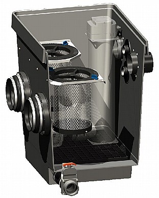 תא משאבות לבריכות נוי ואקולוגיות אואזה OASE Individual Module + UV תא משאבות לבריכות נוי ואקולוגיות אואזה OASE Individual Module + UV