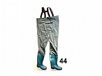 חליפת דייג -fishing wader סרבל דייגים מידת מגף 43 KMYT43 PVC