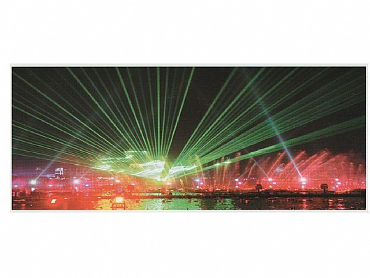 מזרקת לייזר ומים האוויקי HUIQI