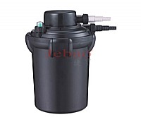 פילטר לחץ לבריכות נוי, דגים ומזרקות ג'באו JEBAO PF-10E UV 9W