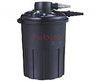 פילטר לחץ לבריכות נוי, דגים ומזרקות ג'באו JEBAO PF-40E UV 24W