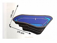 תבנית לבריכת גינה