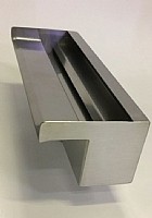 מפל מסך מפל זכוכית נירוסטה לבריכות נוי 30 ס