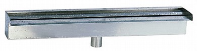 מפל מסך מפל זכוכית נירוסטה לבריכות נוי 60 ס"מ TF42025 מפל מסך מפל זכוכית נירוסטה לבריכות נוי 60 ס"מ TF42025