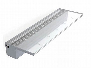 מפל מסך מפל זכוכית אקרילי לבריכות נוי 120 ס"מ TFA5045L125 מפל מסך מפל זכוכית אקרילי לבריכות נוי 120 ס"מ TFA5045L125