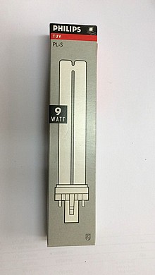 נורה PHILIPS 9W PL UV נורה PHILIPS 9W PL UV