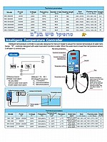 גוף חימום טיטניום מקצועי לבריכות נוי WN-2000W כולל בקר תואם WN-B15E
