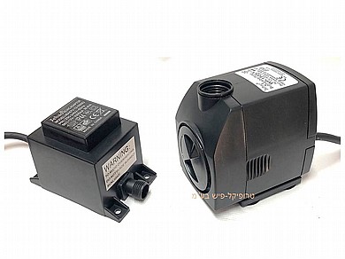 משאבת מים (ראש כח) מתח נמוך 12V לבריכות דגים ומזרקות משאבת מים (ראש כח) מתח נמוך 12V לבריכות דגים ומזרקות