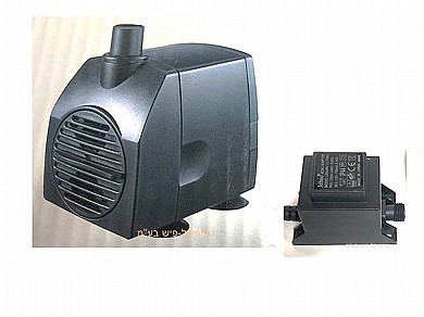 משאבת מים (ראש כח) מתח נמוך 12V לבריכות דגים ומזרקות 650 ל"ש דגם JEBAO WP-650LV ג'באו משאבת מים (ראש כח) מתח נמוך 12V לבריכות דגים ומזרקות 650 ל"ש דגם JEBAO WP-650LV ג'באו