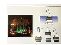 ראש מזרקה ג'ט אצבע פליז הברגה