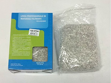 סופח רעלים לאקווריום ZEOLITE סופח רעלים לאקווריום ZEOLITE